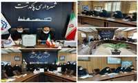 برگزاری سیزدهمین جلسه قرارگاه  جوانی جمعیت در شهرداری پاکدشت 